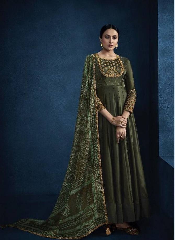 MUGDHA SILKY Latest Fancy Designer Festive Wear Silky Stain Georgette Cording With Sequins Embroidery Work Salwar Suit Collection